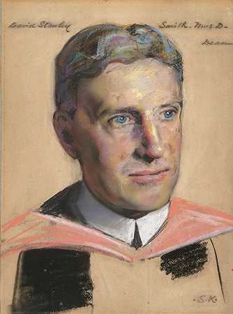 “大卫·S·史密斯，B.A.1900，1920年音乐学院院长-威廉·肯德尔中士