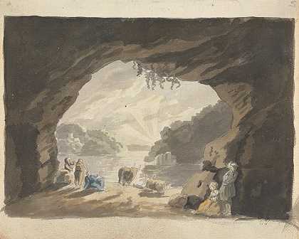 詹姆斯·米勒的《洞穴里的动物人物》