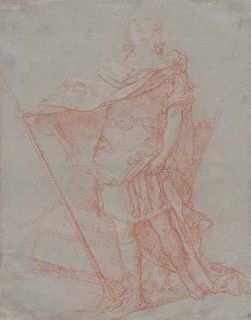 米歇尔·弗朗索瓦·丹德雷·巴登《路易十五作为罗马皇帝》