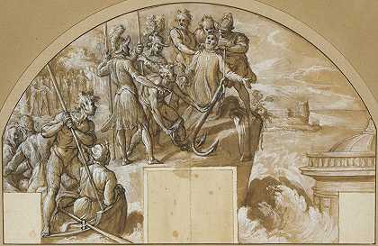 《教皇圣克莱门特一世的殉难》阿戈斯蒂诺·西安佩利著