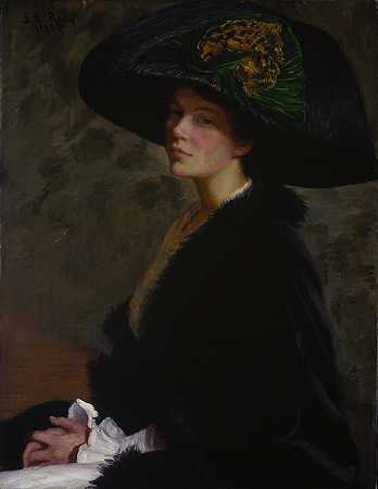 莉拉·卡博特·佩里的《绿帽子》