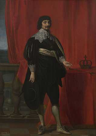 《波希米亚国王腓特烈五世肖像（1596-1632）》杰拉尔德·范·洪索斯特