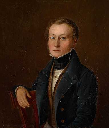 “约翰·雅各布·巴霍芬肖像（1815–1887），作者：无名氏