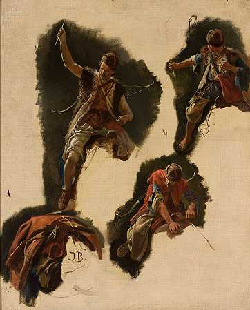 乔泽夫·布兰特《鞑靼人的飞行》绘画人物研究