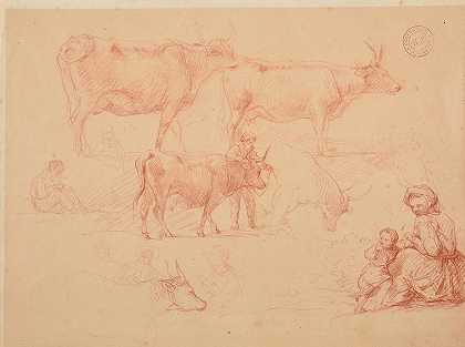雅克·雷蒙德·布拉卡萨特的《牛肉、牛肉和有孩子的女人》研究