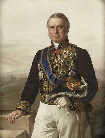 查尔斯·费迪南德·帕胡德（1803-73）。雅各布·斯波尔的总督（1855-61）
