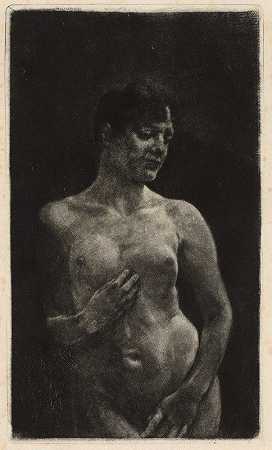 马克斯·克林格的《站立的裸体》