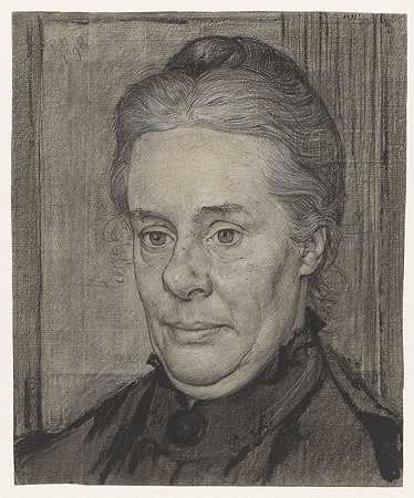 《安娜·伊达·范德沙尔克·范德霍芬夫人肖像》，理查德·尼古拉斯·罗兰·霍斯特著