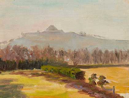 米查·鲁巴（MichałRouba）的《科希丘斯科丘风景》（Kościuszko Mound）