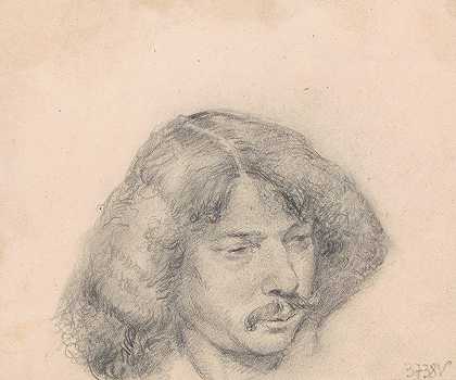 扬·威廉·罗西尔的《男人的头像》
