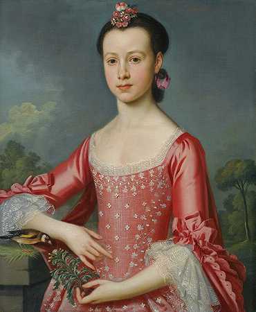 克里斯托弗·斯蒂尔的《巴赫小姐肖像》