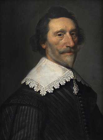 “荷兰诗人和历史学家彼得·科内利斯·胡夫特（1581-1647），作者米歇尔·扬斯。范·米耶维特
