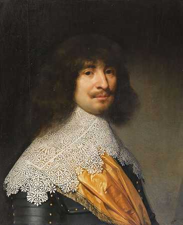 杰拉德·范·洪索斯特《绅士肖像，可能是托马斯·阿斯顿爵士（1600-1646）》