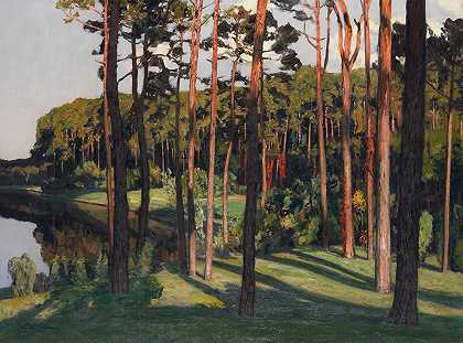 瓦尔特·莱斯蒂科夫的《马尔基什·兰察夫》（Märkische Landschaft）
