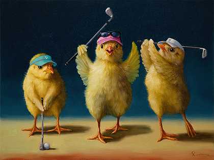 露西娅·赫弗南的《高尔夫小鸡》