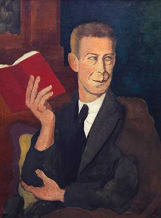 罗杰·德拉弗雷斯奈的《让-路易斯·甘珀特肖像》