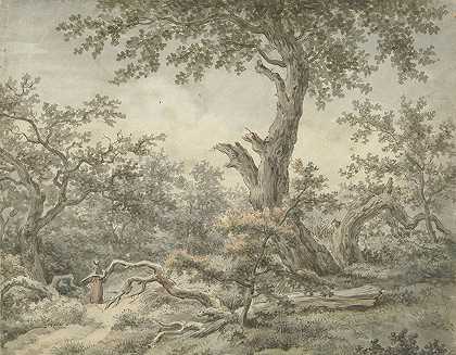Cornelis Buys的“Boslandschap”