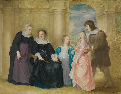 菲利普·弗鲁伊特斯的《家庭肖像》