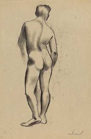 卡尔·维纳的《站立男性裸体II》