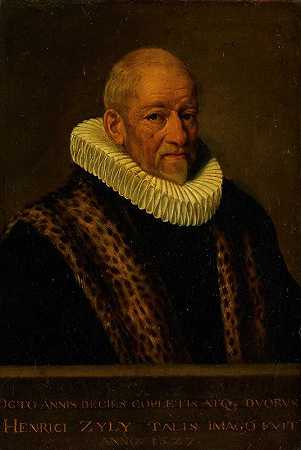 尼古拉斯·范·博库洛的《亨利库斯·范·齐尔肖像（1545-1627）》