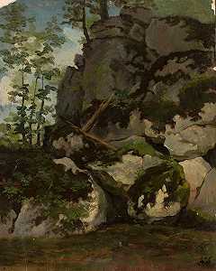 Adrian Głębocki的《Mzurów附近的岩石风景》
