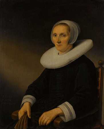 《一个女人的肖像》，可能是安托尼·帕拉梅德斯的雅各布米娜·德·格雷伯。