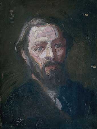 托马斯·库尔（Thomas Cool）的《雕塑家皮尔·潘德（Pier Pander，1864-1919）肖像》