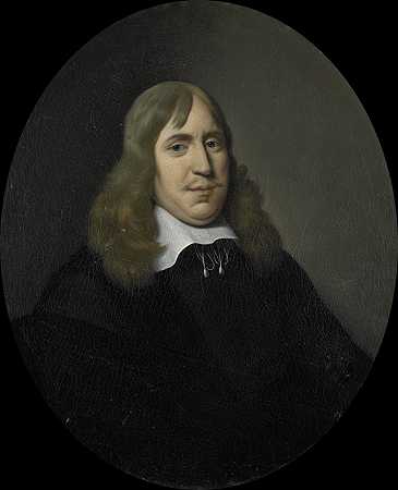 “荷兰东印度鹿特丹商会会长威廉·哈蒂格斯韦尔特的肖像，1657年由彼得·范德维尔夫选出