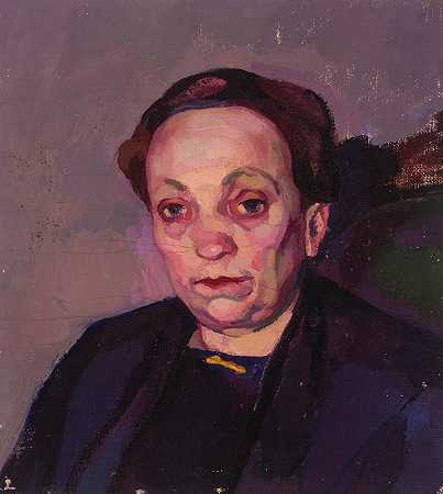 尼古拉·特里克的《O.Martna肖像》