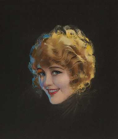 罗尔夫·阿姆斯特朗的《珍珠白肖像》