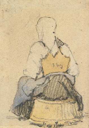 塞缪尔·普劳特的《坐着的农妇》