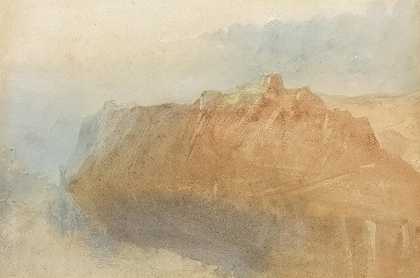 约瑟夫·马洛德·威廉·透纳《莱茵河对岸的埃伦布雷茨坦要塞》