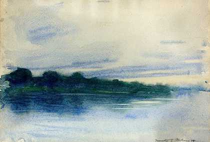 玛莎·苏珊·贝克1898年的《黄昏2号》