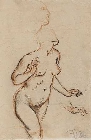 纳西丝·维吉尔·迪亚兹·德拉培尼亚的裸体女人