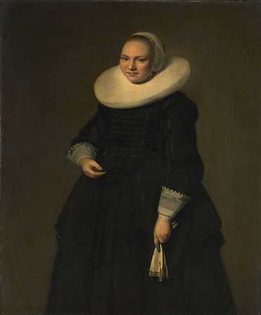 《一个女人的肖像》亨德里克·格利茨·波特