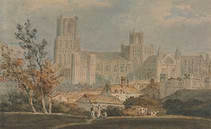 约瑟夫·马洛德·威廉·透纳的《伊利大教堂视图》