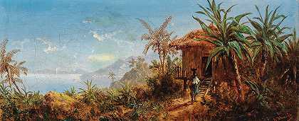 约瑟夫·托马斯的《南美洲风景研究》