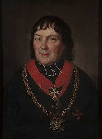 “阿洛日·奥辛斯基肖像（1770–1842），奥利卡的三叉戟神父，Józef Pitschmann