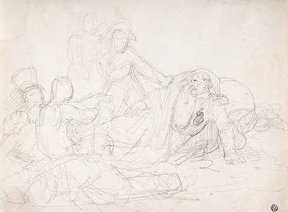 《倒下的士兵》（Théodore Géricault）