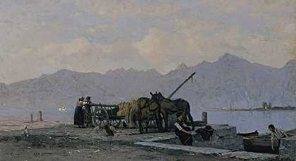 François Bocion的《日内瓦湖景》