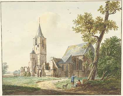 “来自Kerk Te Warmond，作者：Pieter Gerardus van OS