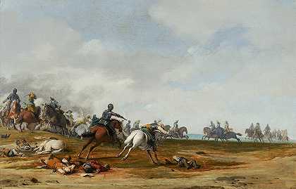 Pieter Post的骑兵交战