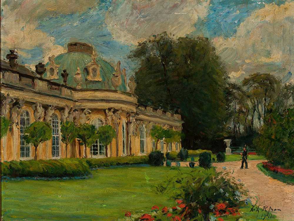 “波茨坦的Sanssouci宫殿”弗里茨·莱恩著