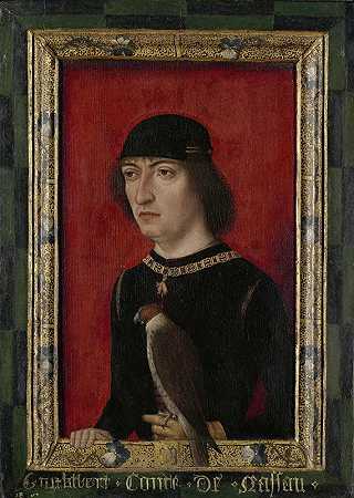 《王子肖像大师拿骚伯爵恩格尔伯特二世肖像》