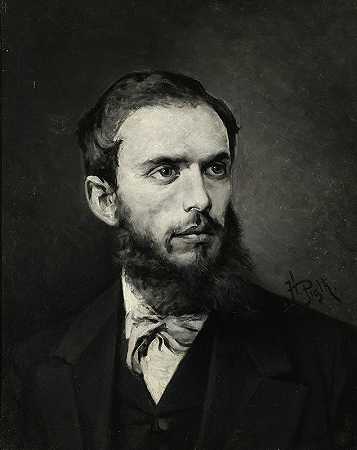 Henryk Piątkowski的《Maksymilian Gierymski肖像》