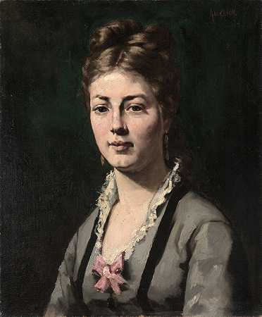 亚伯拉罕·阿奇博尔德·安德森的《女人肖像》