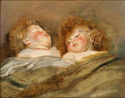 彼得·保罗·鲁本斯的《两个睡着的孩子》
