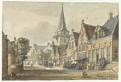 Jan de Beijer《Harmelen村的景色》