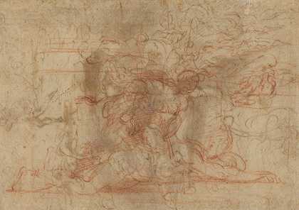 Parmigianino的《Jael and Cisera》