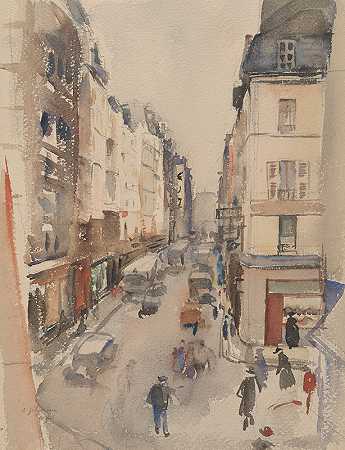 安德鲁斯·约翰尼的《巴黎街》